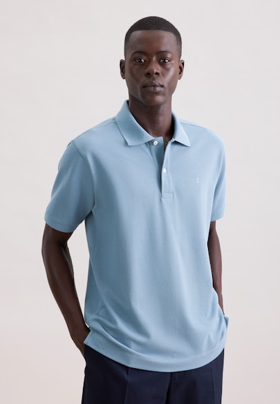 Regular Polo Uni in Vert |  Seidensticker Onlineshop