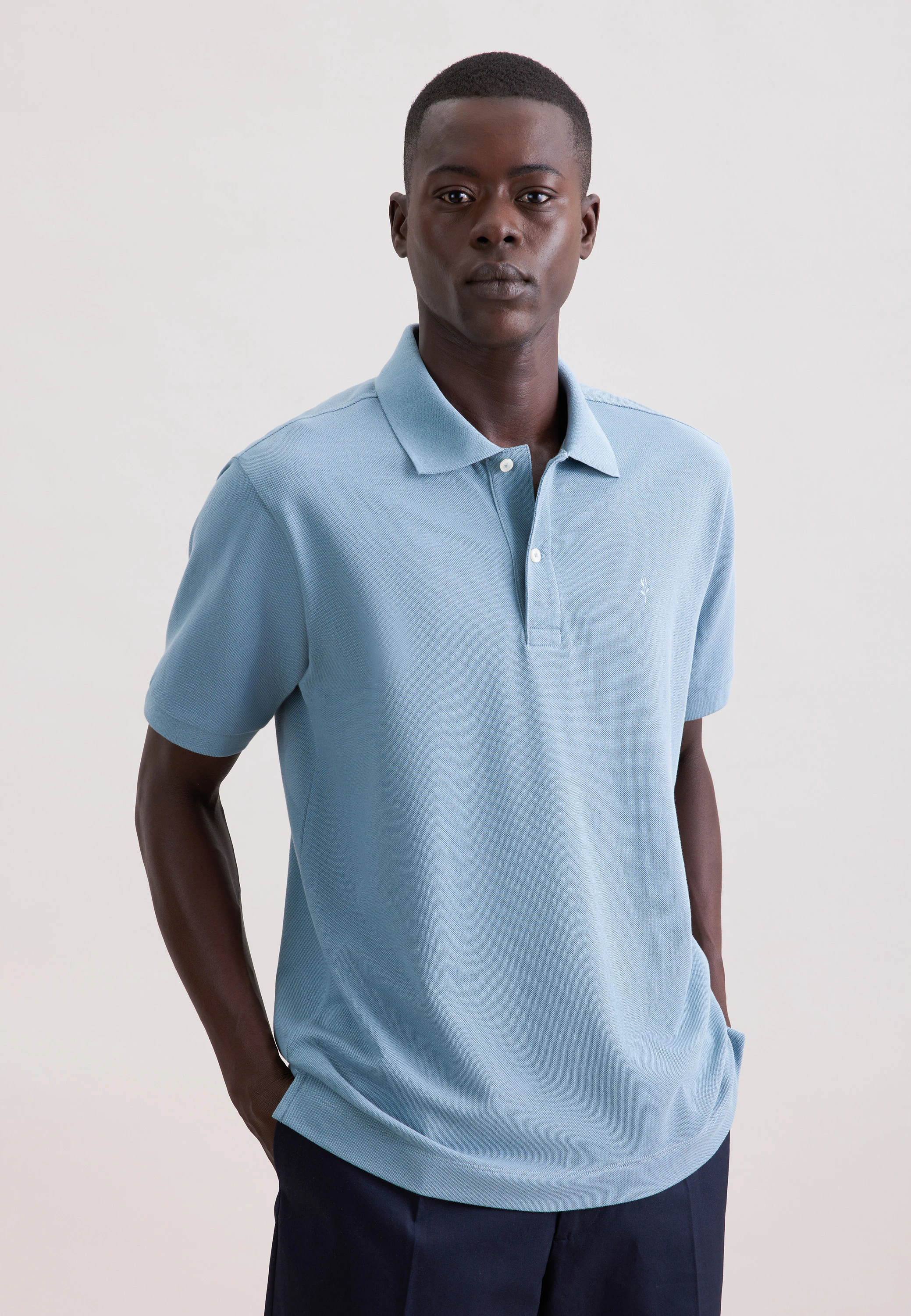 Polo Uni Grün