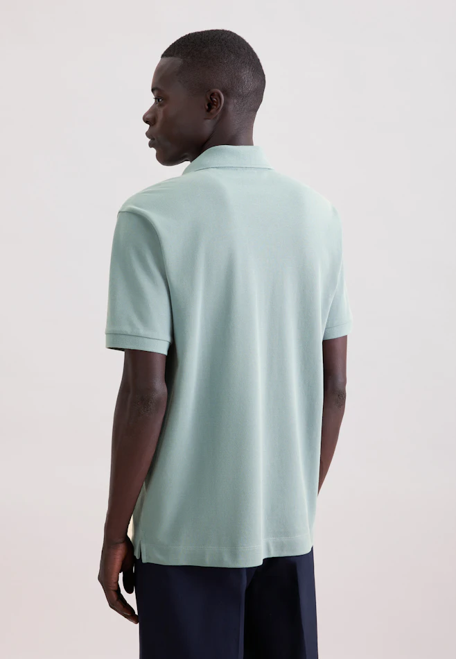 Regular Polo Uni in Grün | Seidensticker online shop