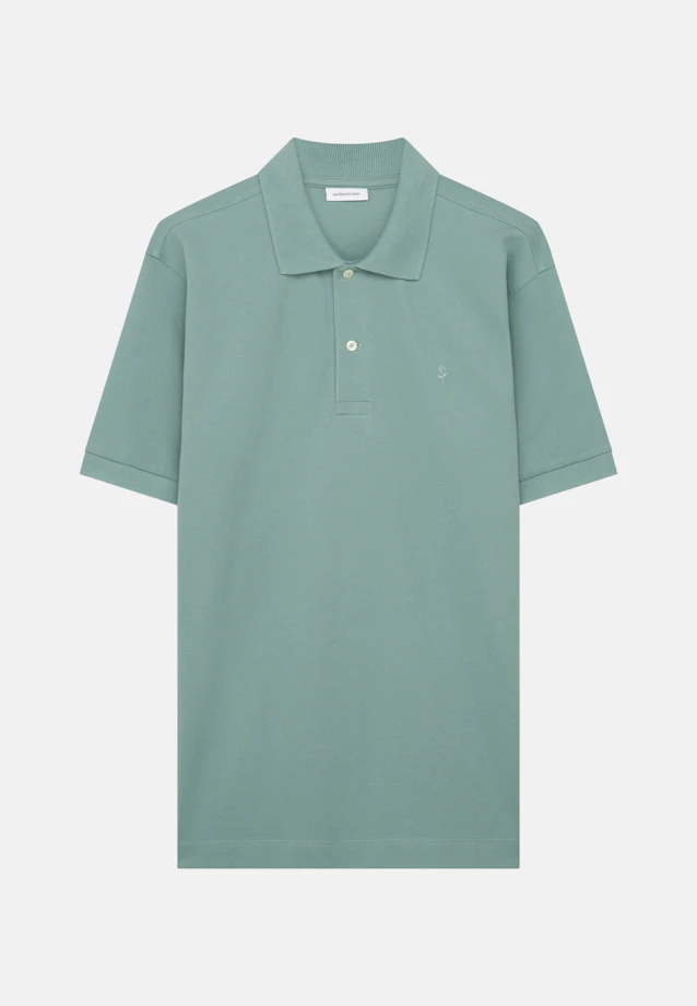 Regular Polo Uni in Vert |  Seidensticker Onlineshop
