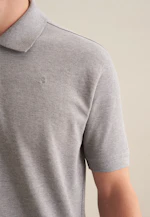 Regular Polo Uni in Grau |  Seidensticker Onlineshop