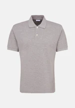 Regular Polo Uni in Grau |  Seidensticker Onlineshop