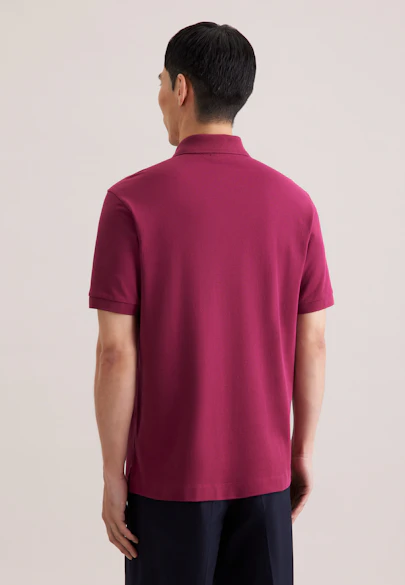 Regular Polo Uni in Rose Fuchsia |  Seidensticker Onlineshop