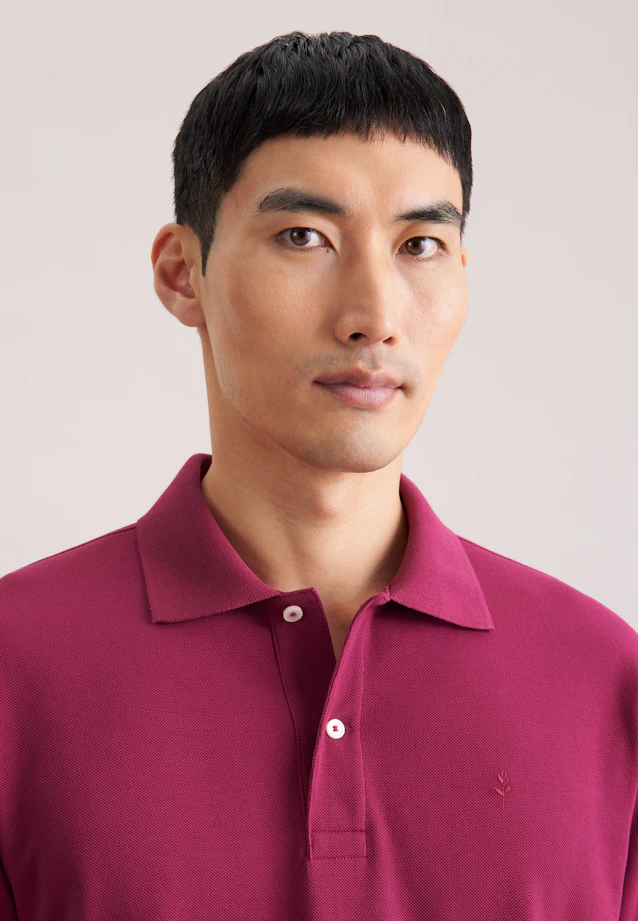 Regular Polo Uni in Rose Fuchsia |  Seidensticker Onlineshop