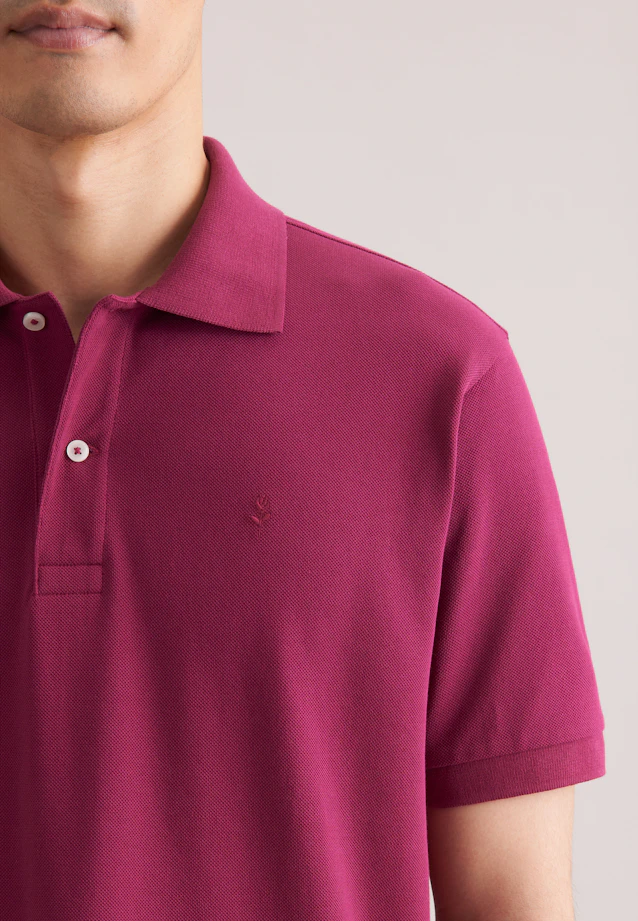 Regular Polo Uni in Rose Fuchsia |  Seidensticker Onlineshop