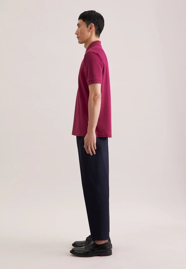 Regular Polo Uni in Rose Fuchsia |  Seidensticker Onlineshop