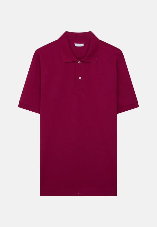 Regular Polo Uni in Rosa | Seidensticker Onlineshop