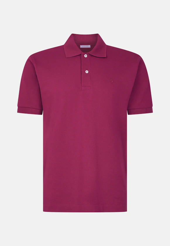 Regular Polo Uni in Rose Fuchsia |  Seidensticker Onlineshop