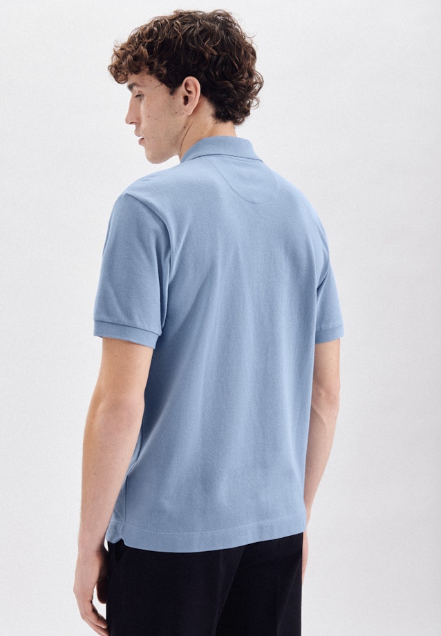 Regular Polo Uni in Hellblau |  Seidensticker Onlineshop