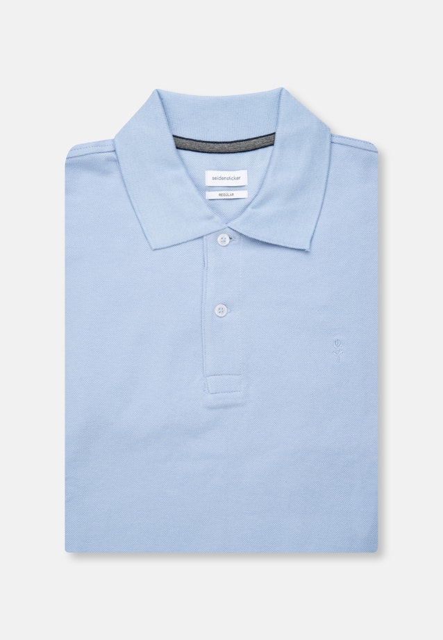 Regular Polo Uni in Hellblau |  Seidensticker Onlineshop