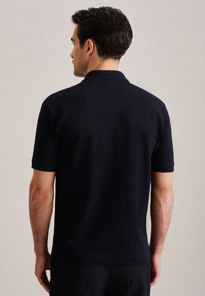 Collar Polo in Dark Blue | Seidensticker online shop