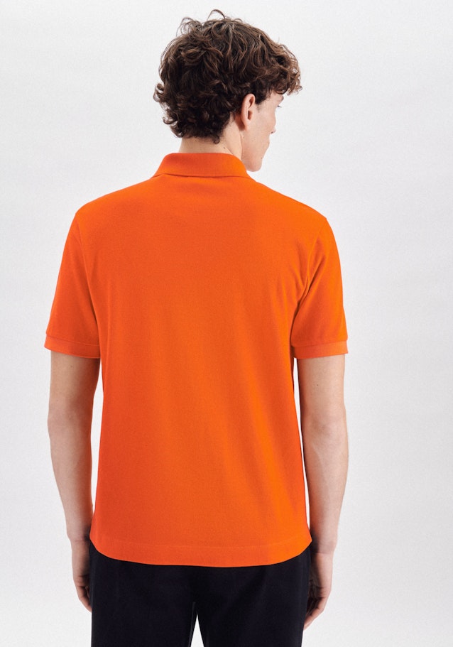 Polo Regular Manche Courte in Orange |  Seidensticker Onlineshop