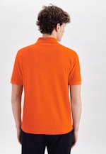 Regular Polo Uni in Orange |  Seidensticker Onlineshop