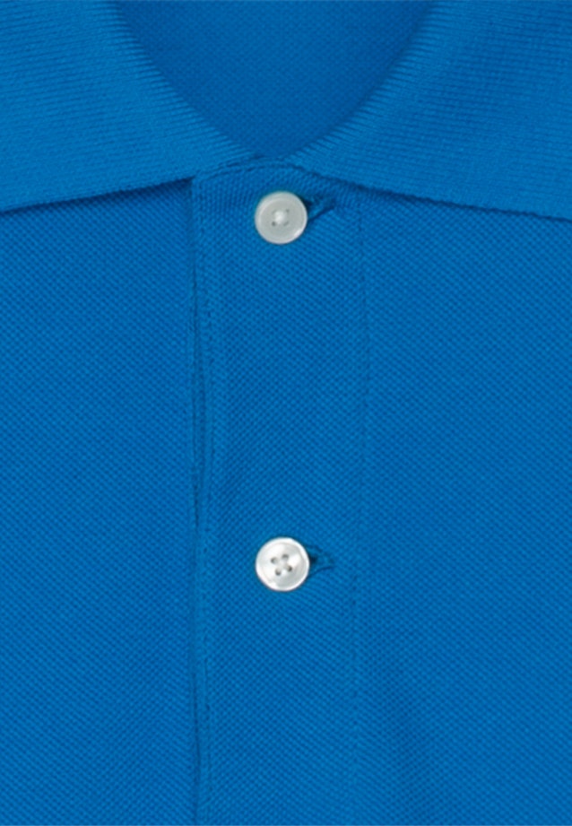 Kraag Polo in Turquoise |  Seidensticker Onlineshop