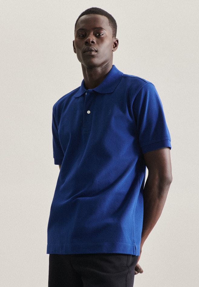 Collar Polo in Dark Blue | Seidensticker online shop