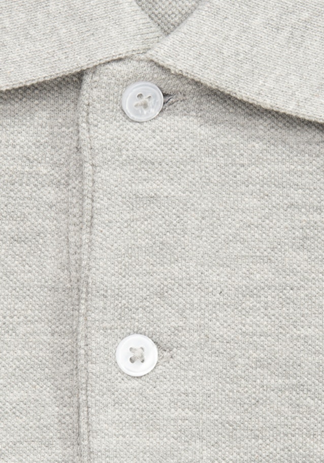 Collar Polo in Grau |  Seidensticker Onlineshop
