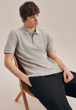 Regular Polo Uni in Grau |  Seidensticker Onlineshop