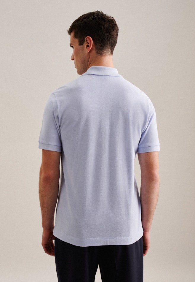 Collar Polo in Light Blue | Seidensticker online shop