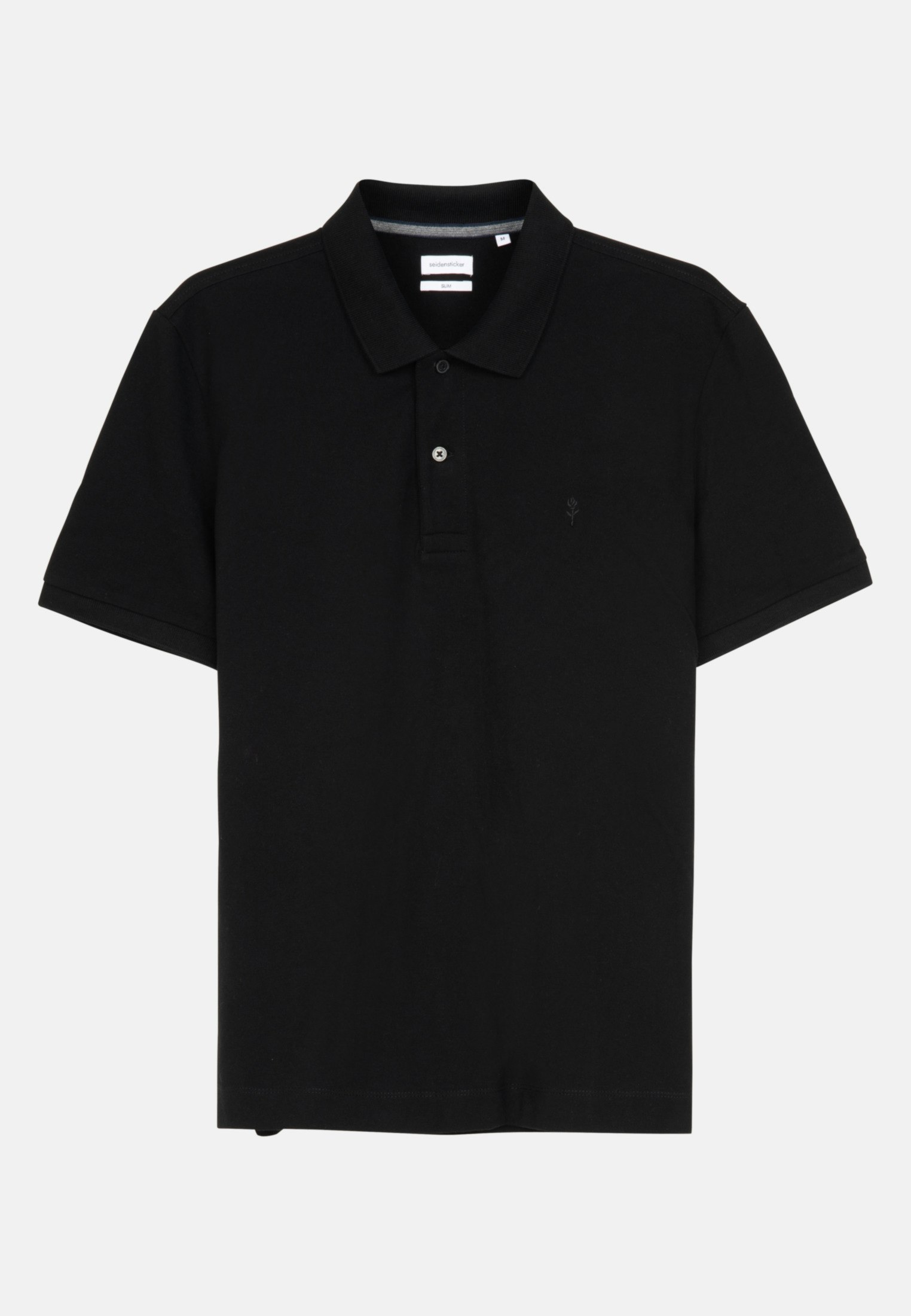 Black polo outlet collar shirt