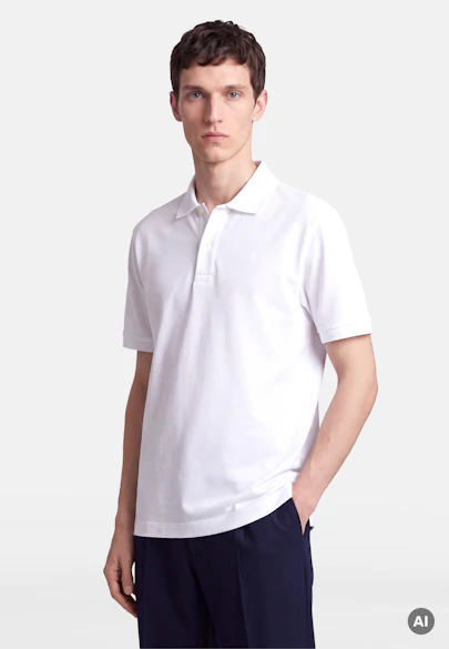 Slim Polo Uni in Weiß |  Seidensticker Onlineshop