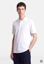 Slim Polo Uni in Weiß |  Seidensticker Onlineshop