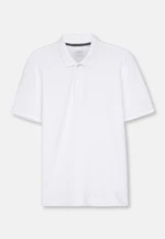 Slim Polo Uni in White |  Seidensticker Onlineshop