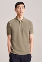 Slim Polo Uni in Grün |  Seidensticker Onlineshop