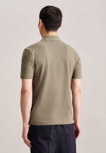 Slim Polo Uni in Grün |  Seidensticker Onlineshop