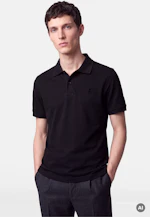 Slim Polo Uni in Schwarz |  Seidensticker Onlineshop
