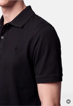 Slim Polo Uni in Schwarz |  Seidensticker Onlineshop