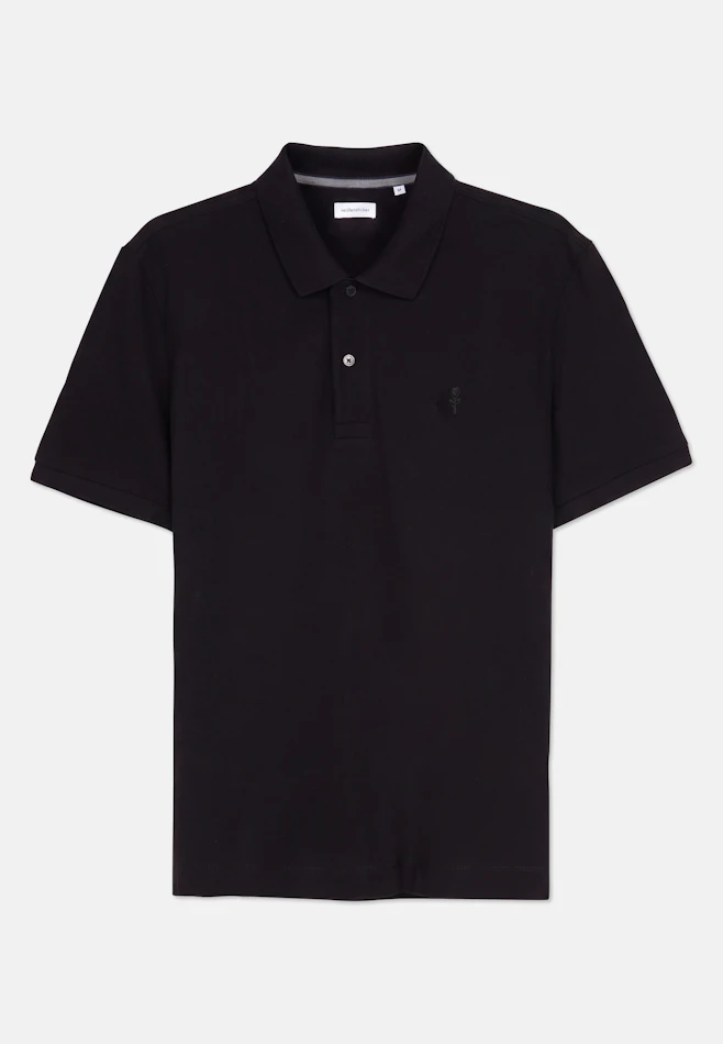 Slim Polo Uni in Schwarz | Seidensticker Onlineshop
