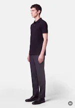 Slim Polo Uni in Schwarz |  Seidensticker Onlineshop