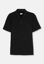 Slim Polo Uni in Schwarz |  Seidensticker Onlineshop