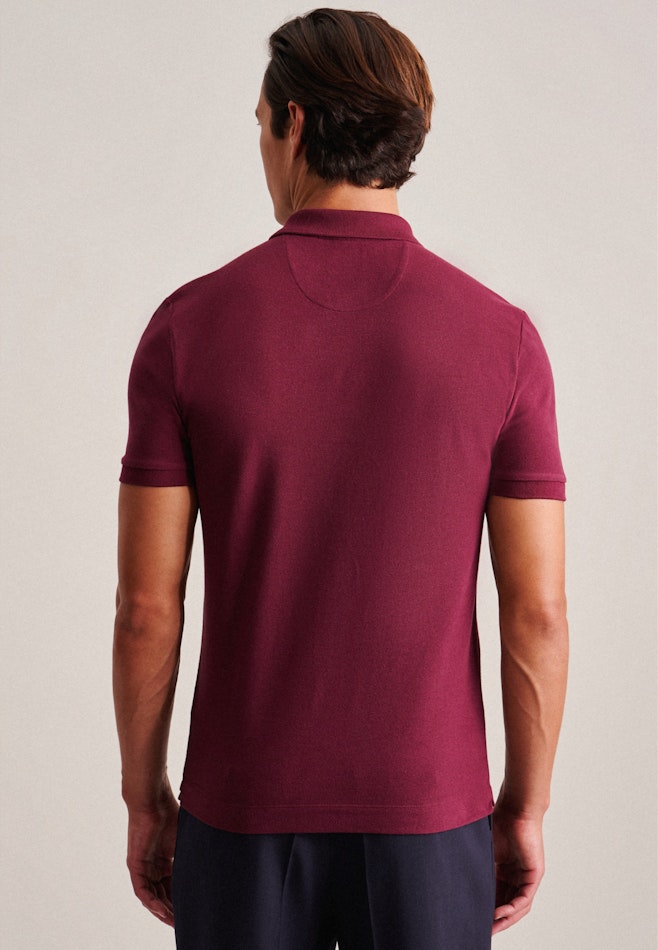 Collar Polo in Red | Seidensticker online shop