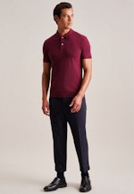 Slim Polo Uni in Red |  Seidensticker Onlineshop