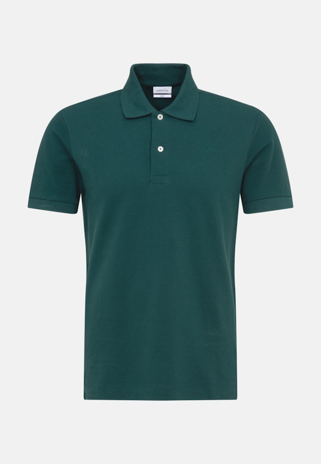 Kraag Polo-Shirt in Groen |  Seidensticker Onlineshop