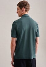 Slim Polo Uni in Grün |  Seidensticker Onlineshop