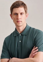 Slim Polo Uni in Grün |  Seidensticker Onlineshop