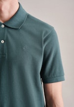 Slim Polo Uni in Grün |  Seidensticker Onlineshop