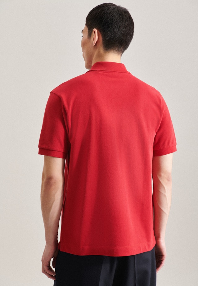 Kragen Polo Slim in Rot |  Seidensticker Onlineshop