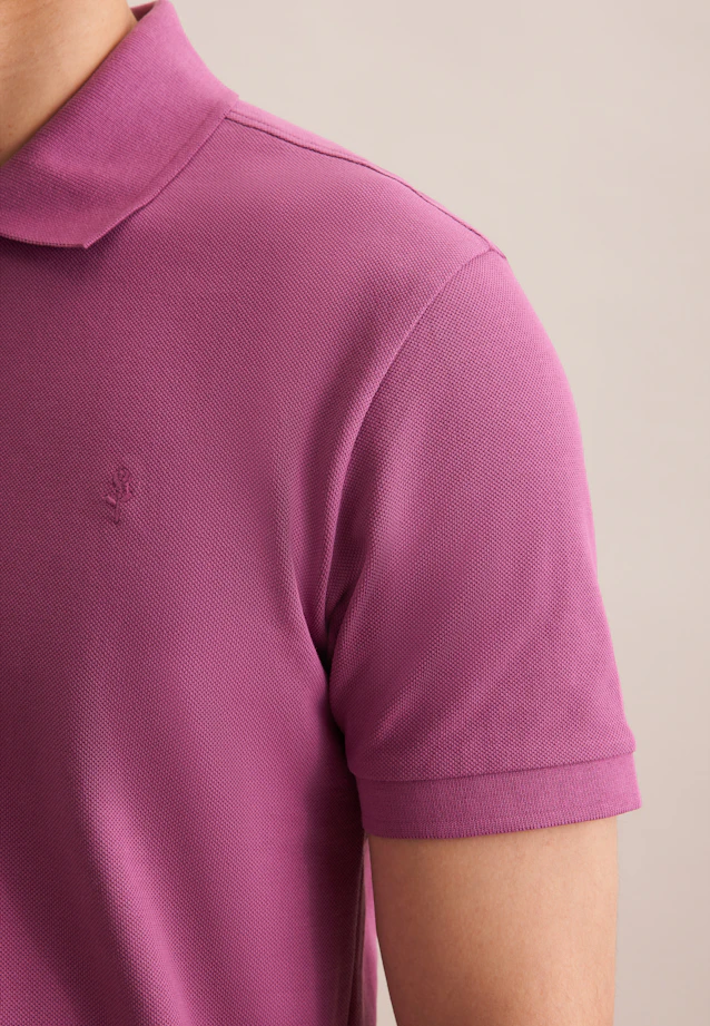 Slim Polo Uni in Rosa/Pink |  Seidensticker Onlineshop