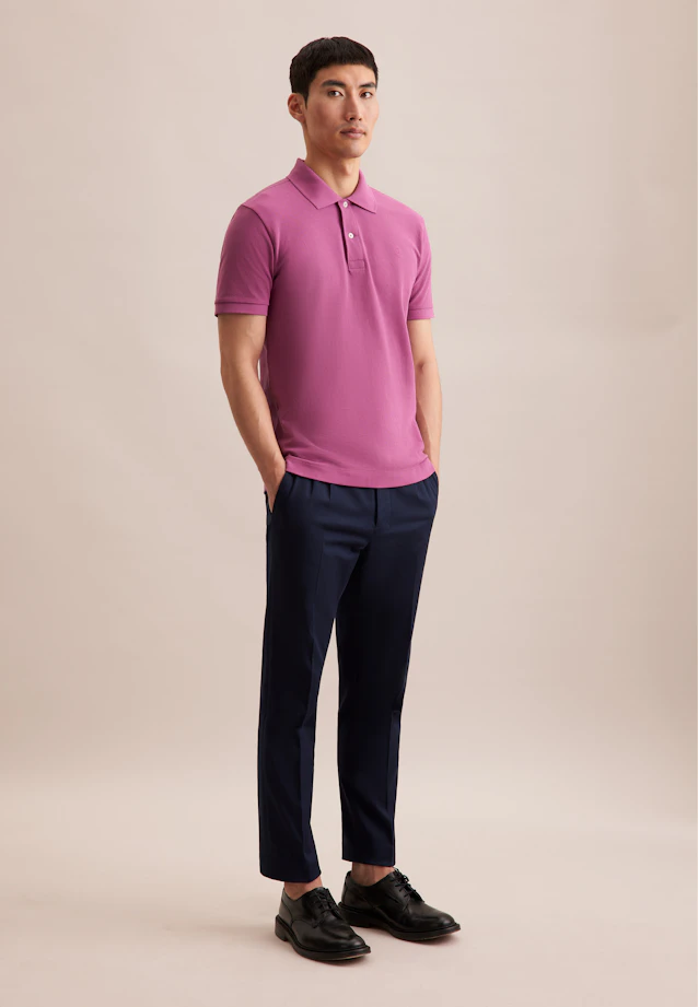 Slim Polo Uni in Rosa/Pink |  Seidensticker Onlineshop