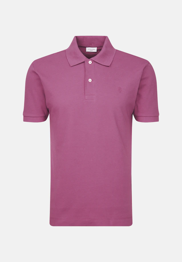 Slim Polo Uni in Rosa/Pink |  Seidensticker Onlineshop