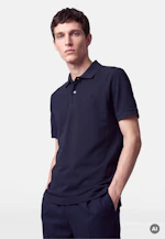 Slim Polo Uni in Dunkelblau |  Seidensticker Onlineshop