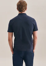 Slim Polo Uni in Dunkelblau |  Seidensticker Onlineshop