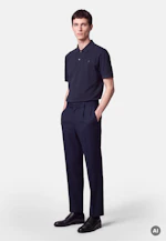 Slim Polo Uni in Dunkelblau |  Seidensticker Onlineshop