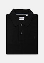 Slim Polo Uni in Schwarz |  Seidensticker Onlineshop