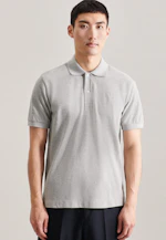Slim Polo Uni in Grau |  Seidensticker Onlineshop