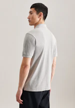 Slim Polo Uni in Grau |  Seidensticker Onlineshop