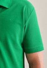 Polo Slim Manche Courte Polo Kragen in Vert |  Seidensticker Onlineshop